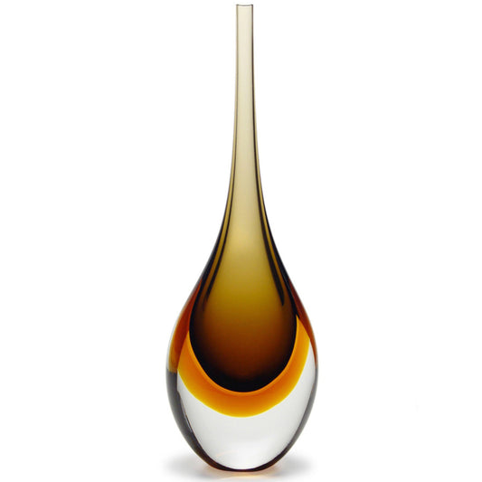 Glass vase "Vase Drop large" by Seguso
