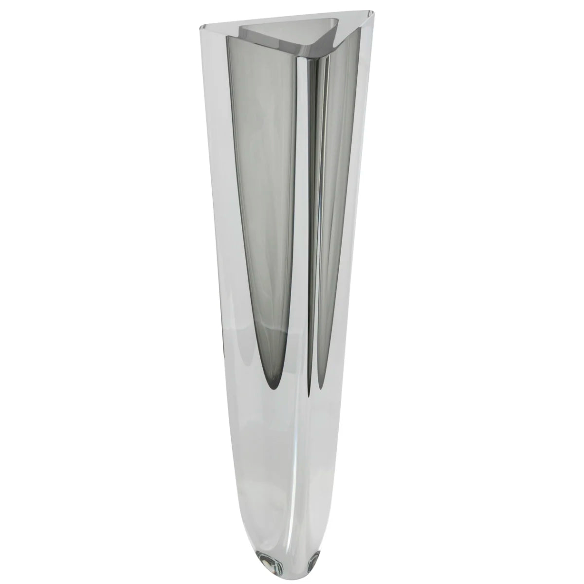 Glass vase "Vase Triangle 1" by Seguso