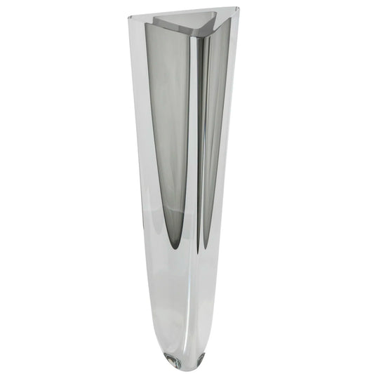 Glass vase "Vase Triangle 1" by Seguso