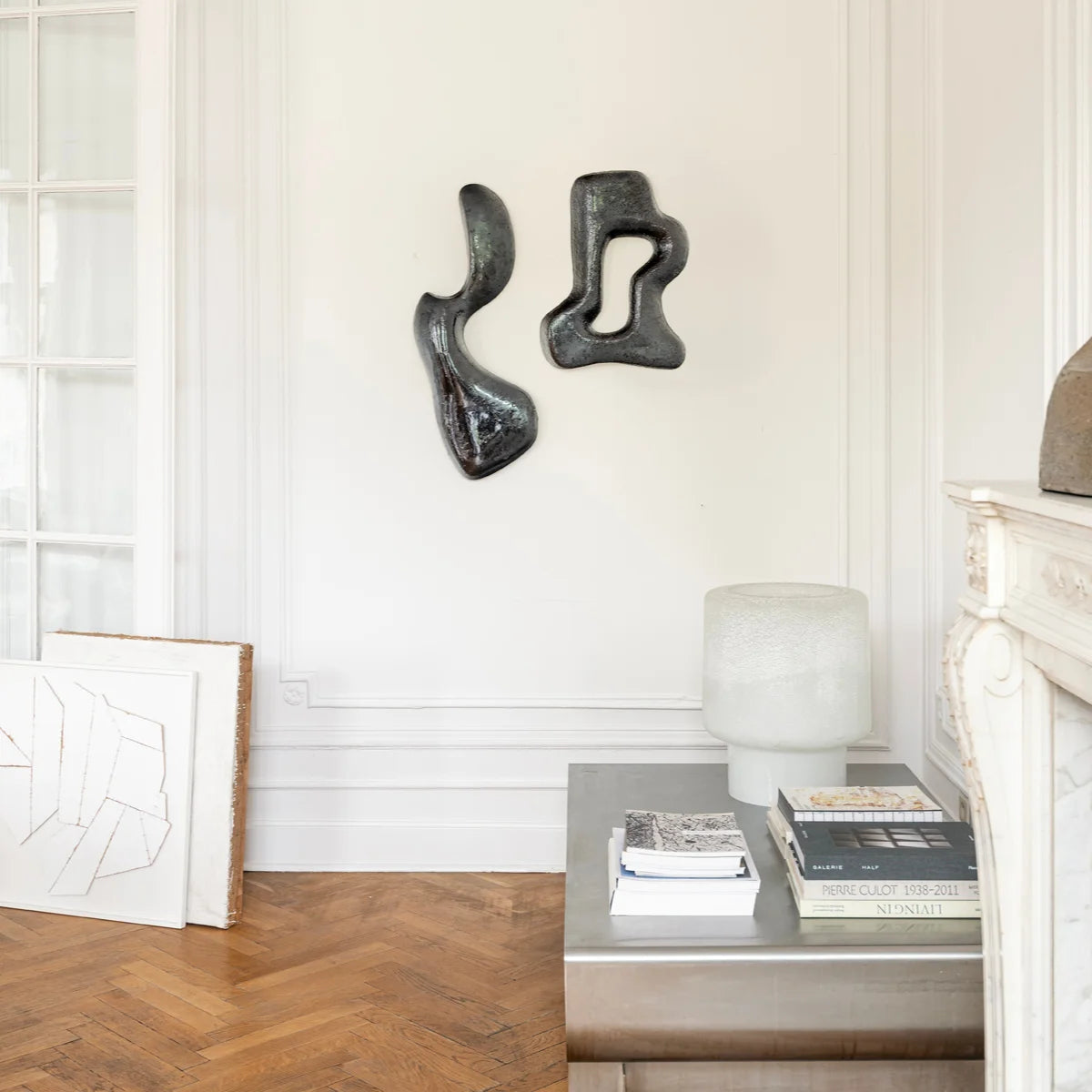 Wandobjekt "Azzurro Arco Naturale Ceramica" von Simona Sbordone