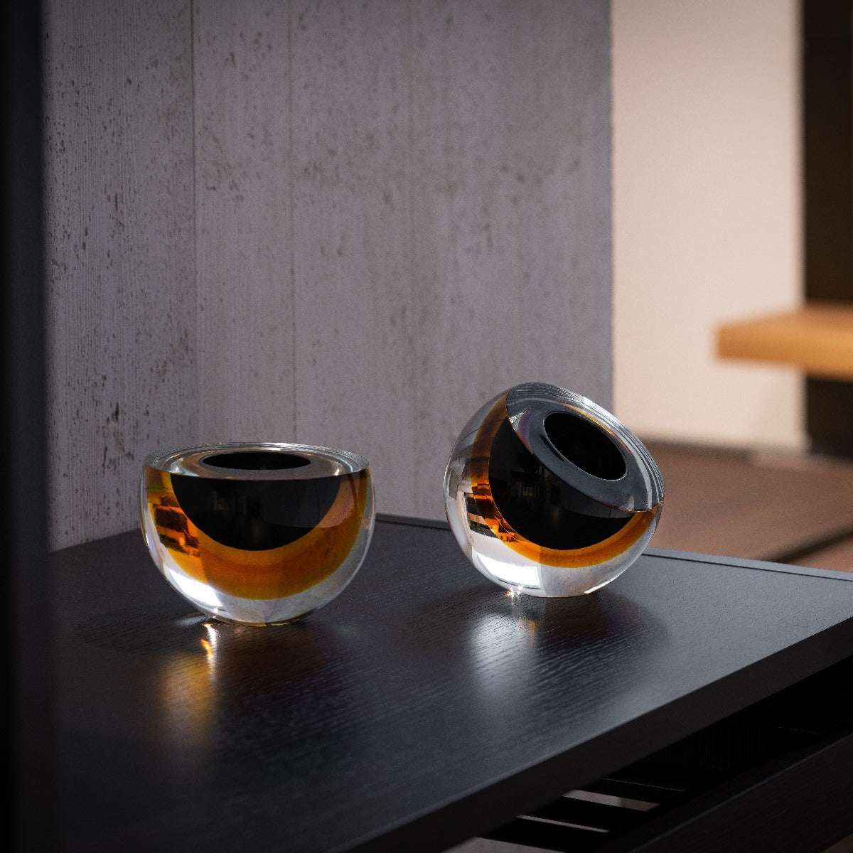 Glasschale "Drop Diagonal" von Seguso