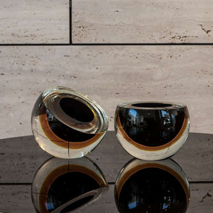 Glasschale "Drop Flat" von Seguso