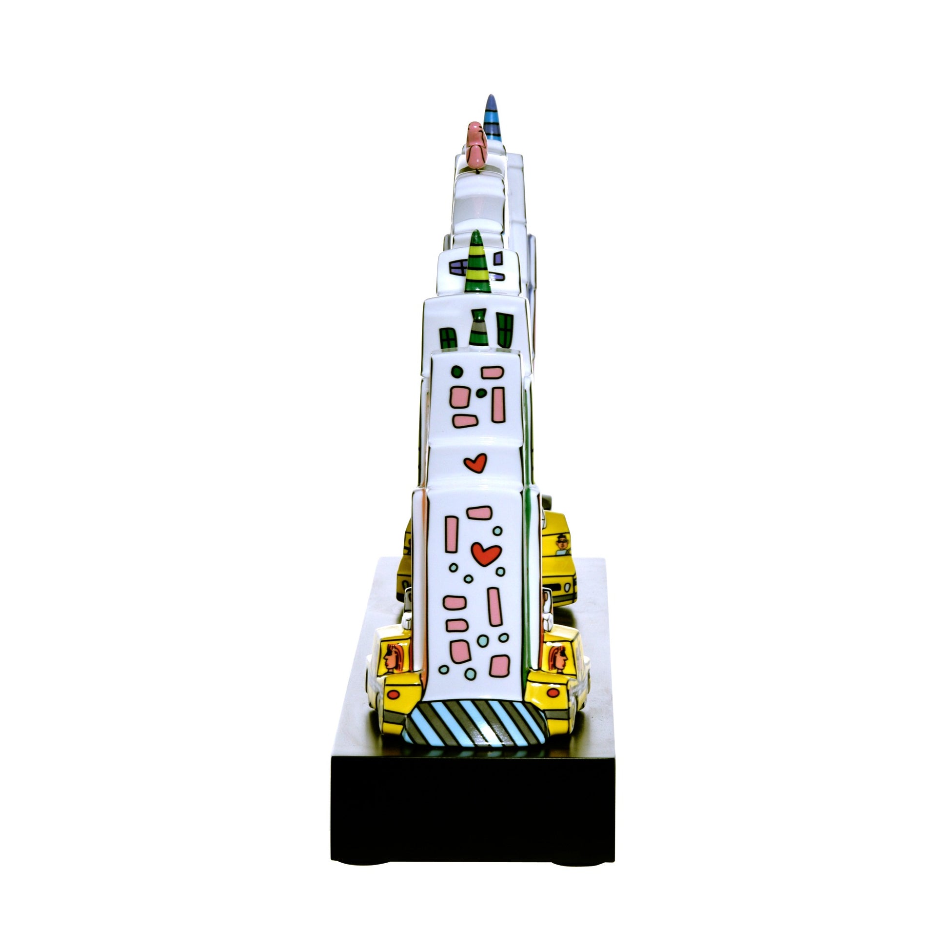 Goebel Skulptur "A New Day in a City of Dreams" von James Rizzi