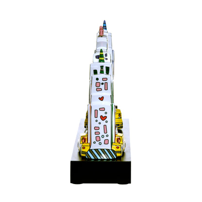 Goebel Skulptur "A New Day in a City of Dreams" von James Rizzi