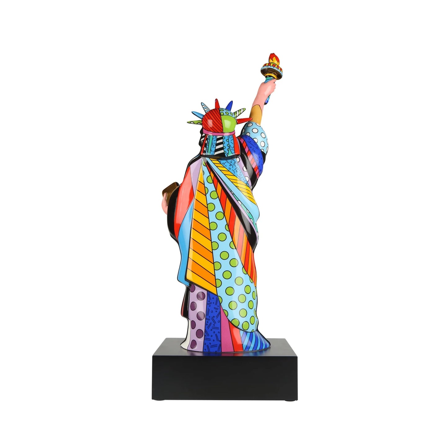 Porcelain sculpture "Liberty" by Romero Britto