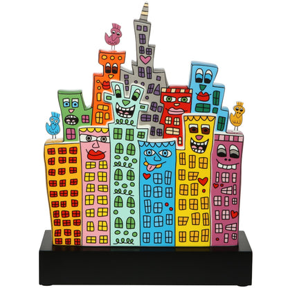 Goebel Skulptur "Summer in the City" von James Rizzi