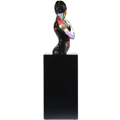 Porzellanskulptur "Fire in the Belly" von Lana Frey