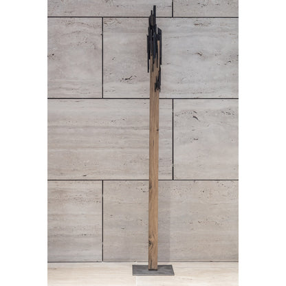 Bronze sculpture "In Tribus" by Guy Buseyne 