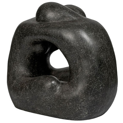 Bronze sculpture "Seed" by Guy Buseyne 