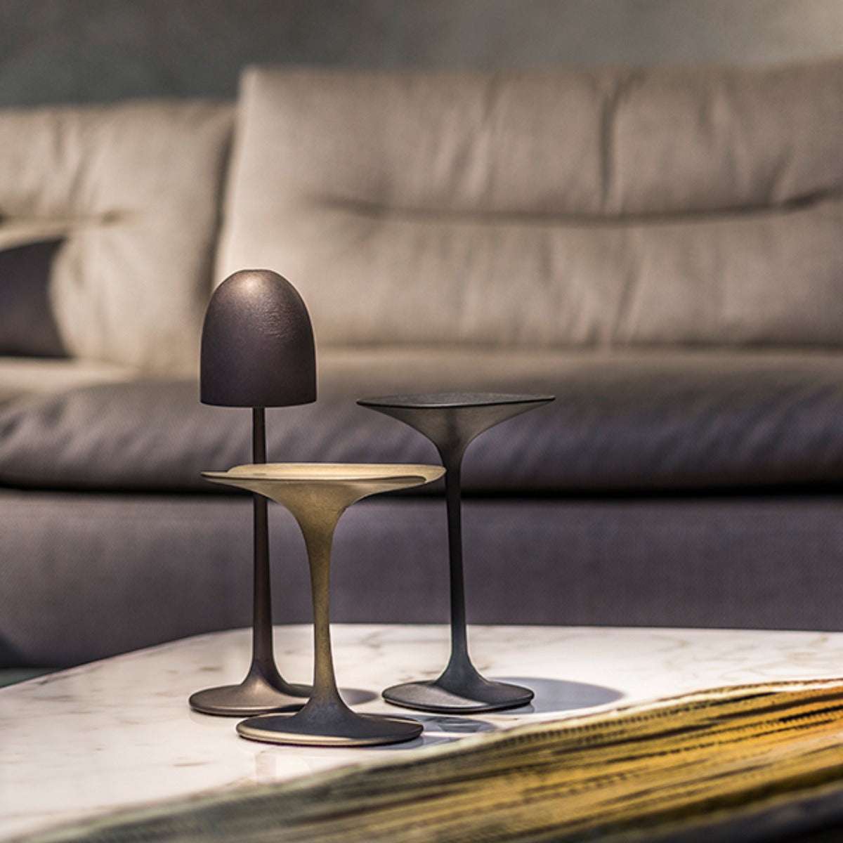 Skulptur "Mushroom Set" von Stefan Schöning