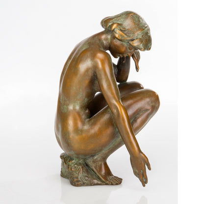 Bronze sculpture "Colorful Stones" by Erwin A. Schinzel 