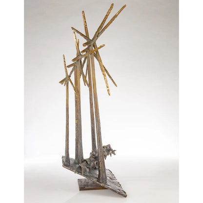 Bronzeskulptur "Windweide" von Kurtfritz Handel