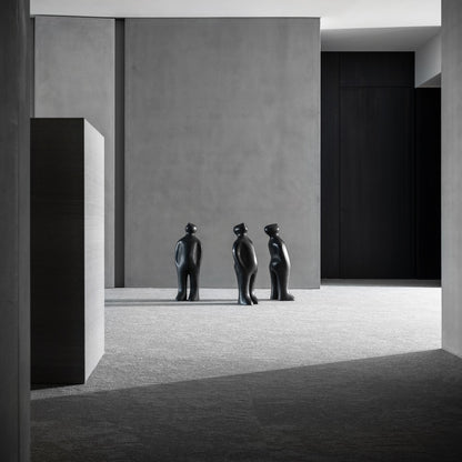 Sculpture "The Visitor Large - Bronze" by Guido Deleu 