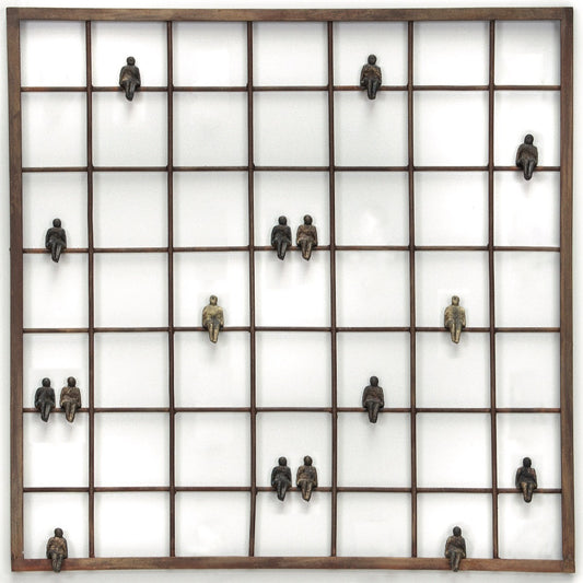Große Window Skulptur von Erli