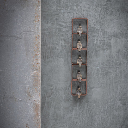 Bronze sculpture "The Window 40" by Erli Fantini 