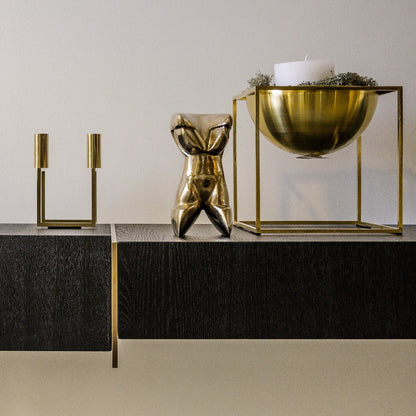 Polierte Thor Bronzefigur